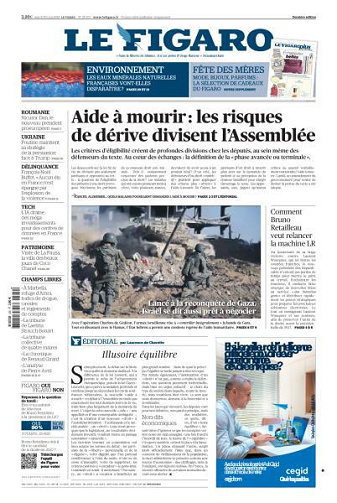Le Figaro du Mardi 20 Mai 2025