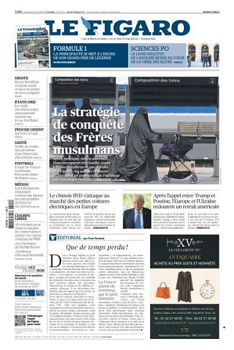 Le Figaro du Mercredi 21 Mai 2025