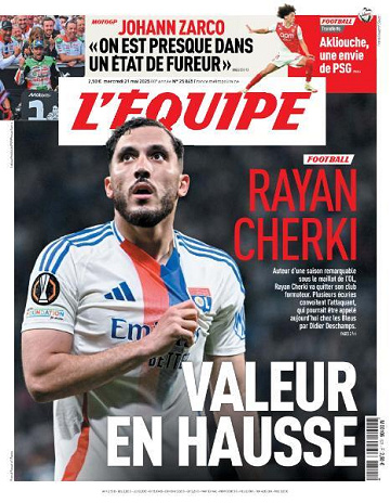 L’equipe du Mercredi 21 Mai 2025