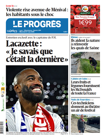 Le progrès Lyon - 21 Mai 2025