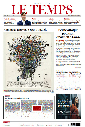 Le Temps - 22 Mai 2025