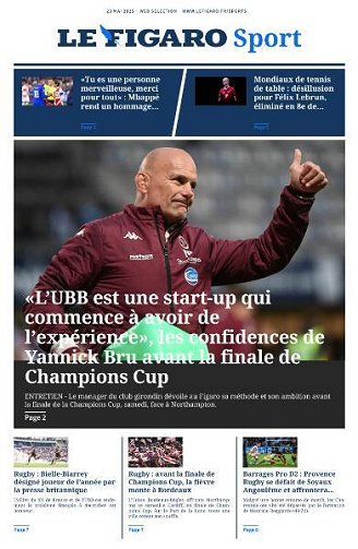 Le Figaro Sport - 23 Mai 2025
