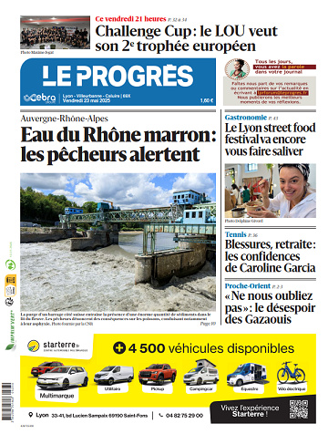 Le progrès Lyon - 23 Mai 2025