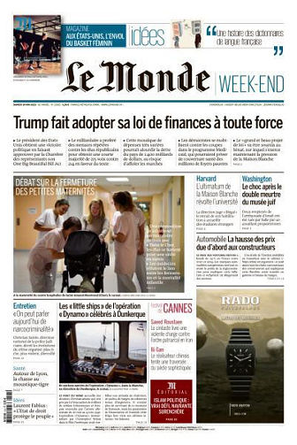 Le Monde du Samedi 24 Mai 2025