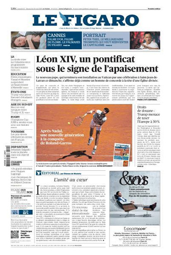 Le Figaro du Samedi 24 et Dimanche 25 Mai 2025