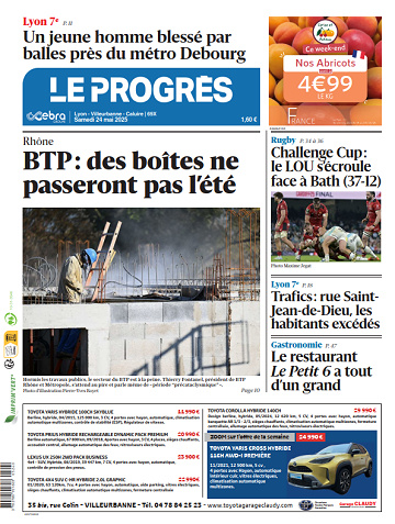 Le progrès Lyon - 24 Mai 2025