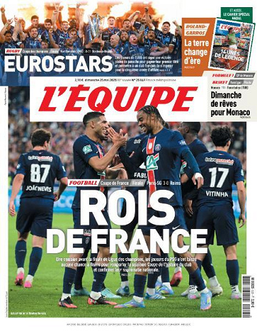 L’equipe du Dimanche 25 Mai 2025