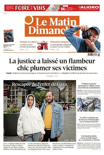Le Matin Dimanche - 25 Mai 2025