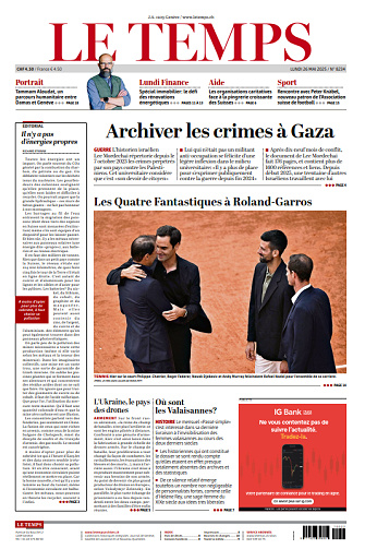 Le Temps - 26 Mai 2025
