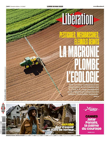 Libération du Lundi 26 Mai 2025