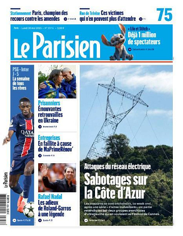 Le Parisien - 26 Mai 2025