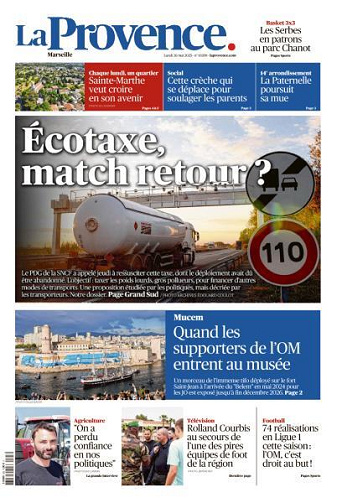 La Provence - 26 Mai 2025