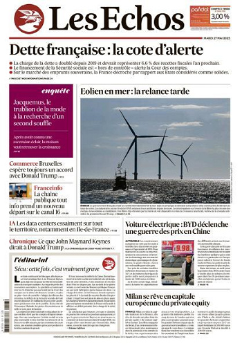 Les Echos - 27 Mai 2025