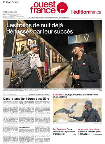 Ouest-France Édition France - 27 Mai 2025
