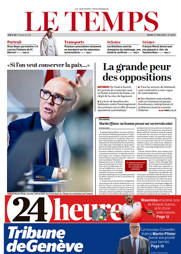 Pack Journaux Suisse - 27 Mai 2025