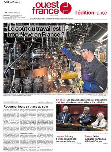 Ouest-France Édition France - 28 Mai 2025