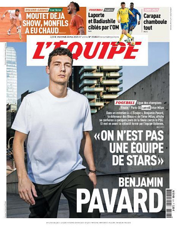 L’equipe du Mercredi 28 Mai 2025
