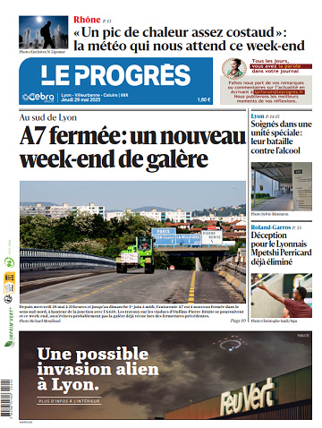 Le progrès Lyon - 29 Mai 2025