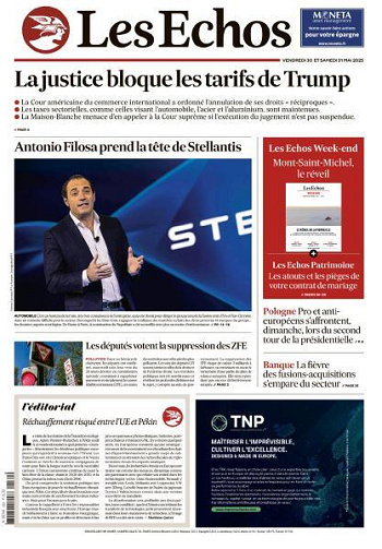 Les Echos - 30 Mai 2025