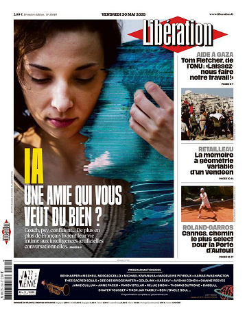 Libération du Vendredi 30 Mai 2025