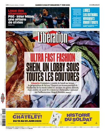 Libération du Samedi 31 Mai et Dimanche 1er Juin 2025