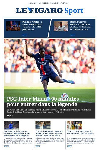 Le Figaro Sport - 31 Mai 2025