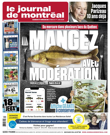 Le Journal de Montréal - 31 Mai 2025