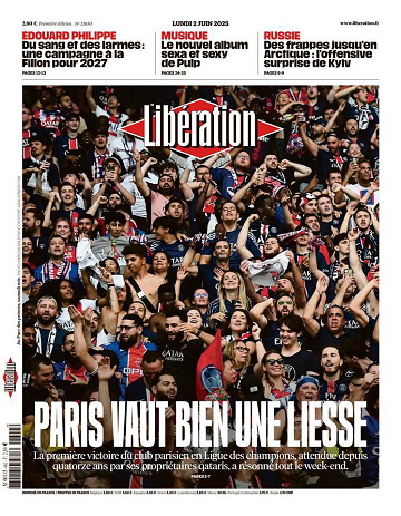 Libération du Lundi 2 Juin 2025