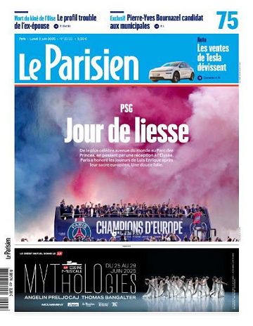 Le Parisien - 2 Juin 2025
