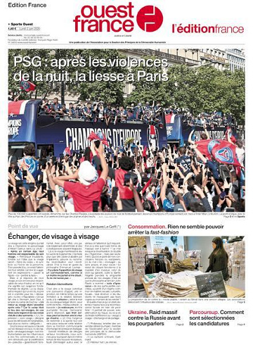 Ouest-France Édition France - 2 Juin 2025