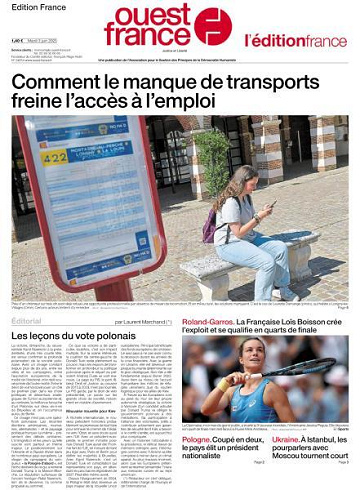 Ouest-France Édition France - 3 Juin 2025