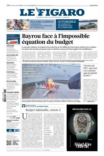 Le Figaro du Mardi 3 Juin 2025