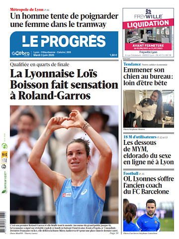 Le progrès Lyon - 3 Juin 2025