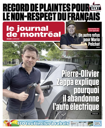 Le Journal de Montréal - 3 Juin 2025