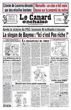 Le Canard enchaîné - 4 Juin 2025