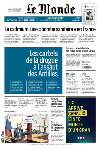Le Monde du Vendredi 6 Juin 2025