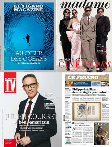 Pack Le Figaro et ses 3 suppléments - Vendredi 6 Juin 2025