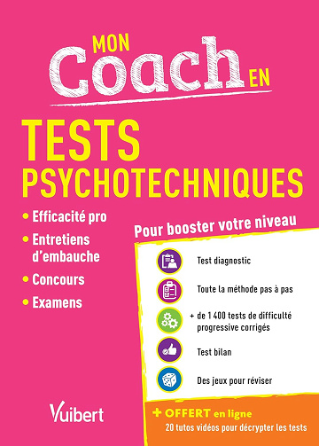 Mon coach en Tests psychotechniques - Sébastien Drevet (2019)