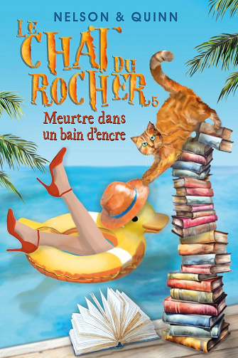 Le chat du rocher, Tome 5 : Meurtre dans un bain d'encre - Sandra Nelson & Alice Quinn (2025)