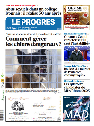 Le progrès Lyon - 8 Juin 2025