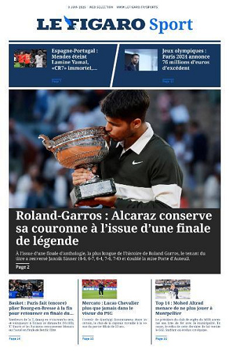 Le Figaro Sport - 9 Juin 2025