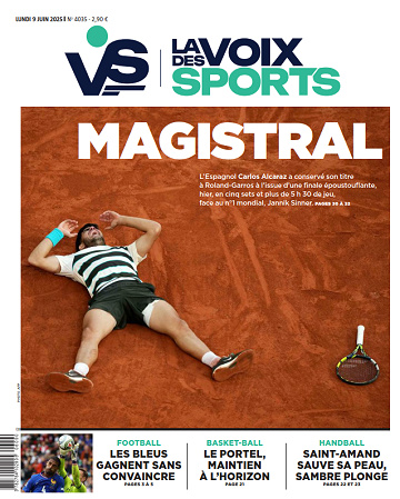 La Voix des Sports - Lundi 9 Juin 2025