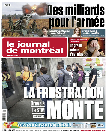 Le Journal de Montréal - 10 Juin 2025