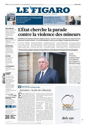 Le Figaro du Jeudi 12 Juin 2025