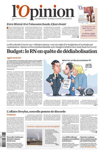 L’Opinion - 13-14 Juin 2025