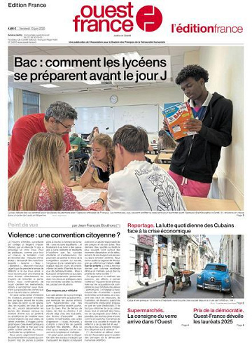 Ouest-France Édition France - 13 Juin 2025