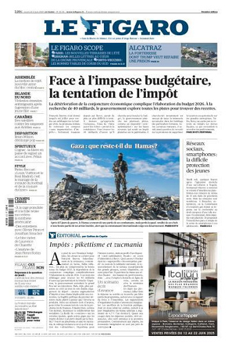 Le Figaro du Vendredi 13 Juin 2025