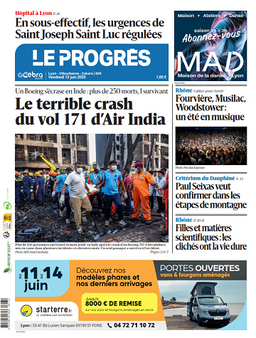 Le progrès (7 éditions) - 13 Juin 2025