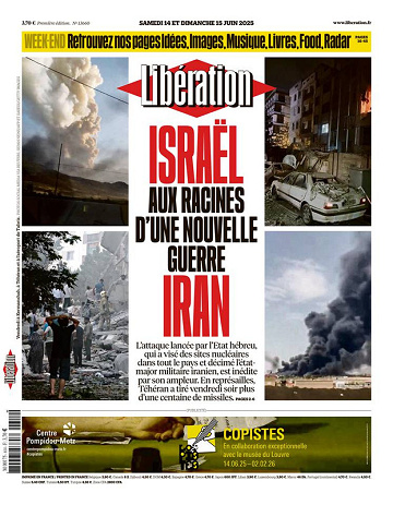 Libération du Samedi 14 et Dimanche 15 Juin 2025