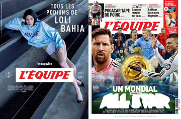 Pack L’Equipe + L’Equipe Magazine - 14 Juin 2025